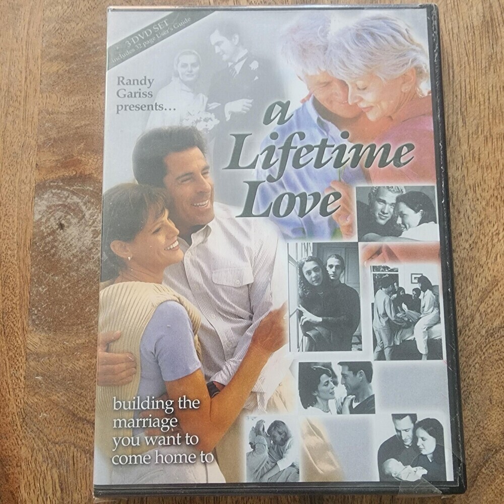 If A Lifetime Love DVD 3-Disc Set Randy Gariss Marriage Faith-Based New Sealed